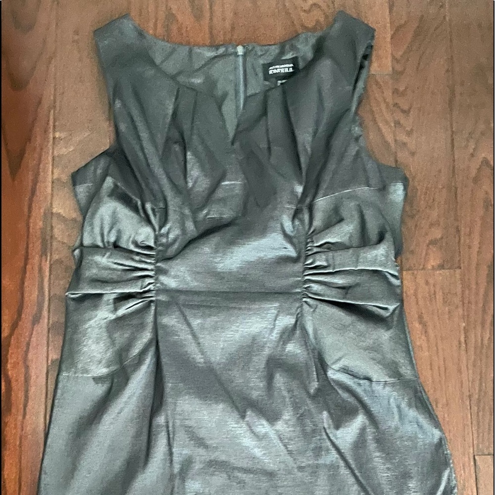 Adrianna Papell silver/gray dress